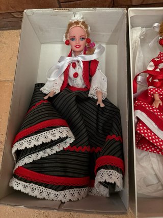 Muñecas Barbie Antiguas Vestido Español