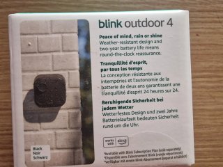 Cámara Blink Outdoor 4 sin cables Alexa