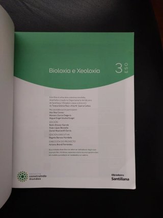 BIOLOXIA E XEOLOXIA 3 ESO CONTRUINDO MUNDOS