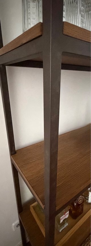 Estantería Becara Madera y Hierro
