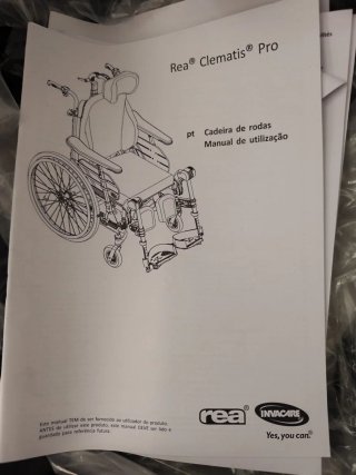 Silla de ruedas Invacare Rea Clematis Pro