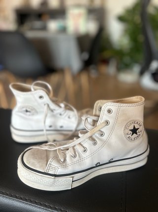 Zapatillas Converse Cuña Blancas