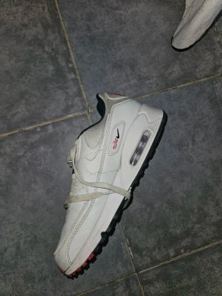 Nike Air Max Zapatillas Blancas Rojas