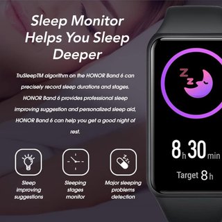 HONOR Band 6 Smartband pantalla AMOLED color