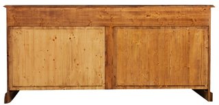 Credenza Country in legno massello di tiglio finit
