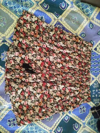 Falda floral talla única