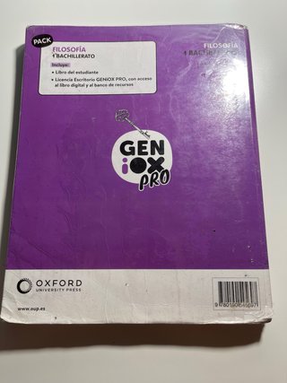 Filosofía 1º Bachillerato. Libro del estudiante...
