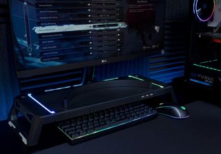 DeepGaming soporte monitor gaming iluminación RGB