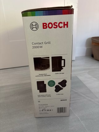 Bosch contact grill 2000w TCG3323