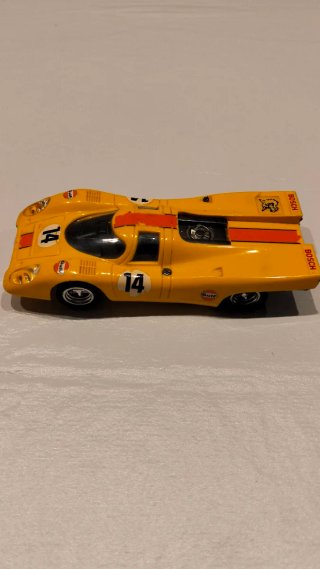 Porsche 917 Amarillo Dorsal 14 Scalextric