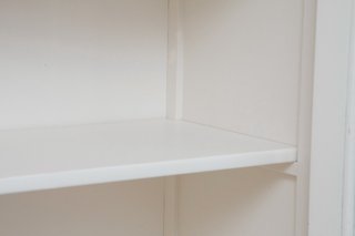 Credenza in legno massello di tiglio, struttura bi