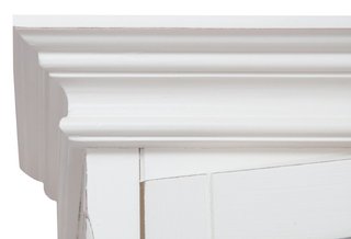 Credenza in legno massello di tiglio, struttura bi