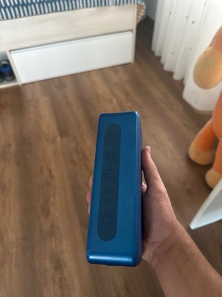 Barra de sonido azul