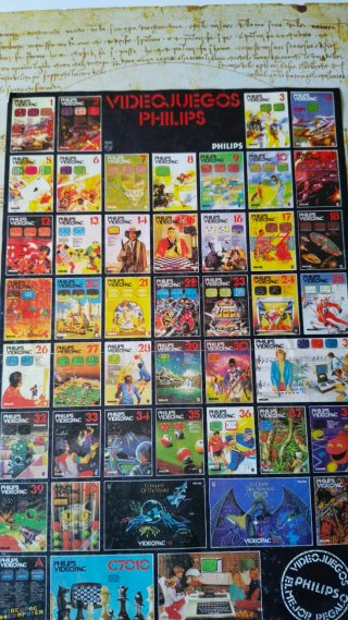 Poster videojuegos Philips .