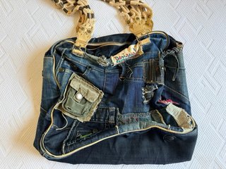 Bolso bandolera Desigual Vintage denim
