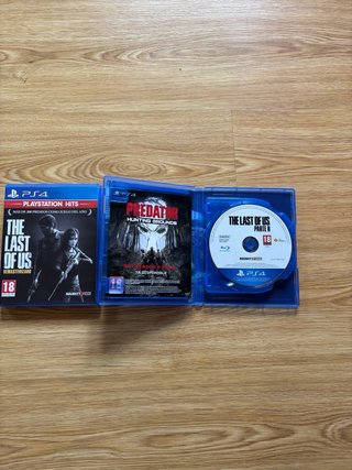 The last of us parte 1 y parte 2 ps4
