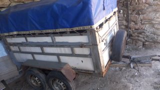 Remolque 2.20 por 1.20 doble eje