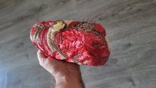 Bolso de fiesta Latouche rosa y multicolor