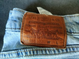 Pantalones Levi's tejanos claros chica XS