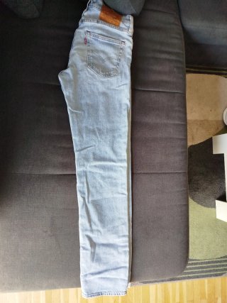Pantalones Levi's tejanos claros chica XS