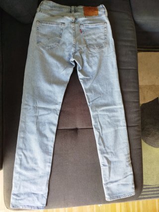 Pantalones Levi's tejanos claros chica XS