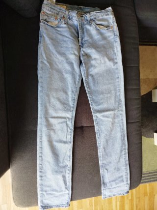 Pantalones Levi's tejanos claros chica XS