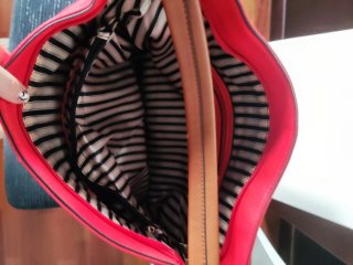 Bolso Saco Rojo SIN MARCA