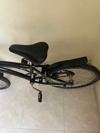 Bicicleta negra
