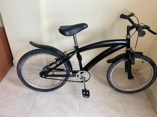 Bicicleta negra