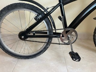 Bicicleta negra
