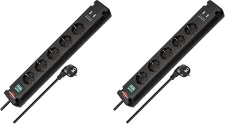 Brennenstuhl Bremounta regleta 5 enchufes USB