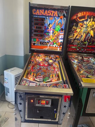 Pinball Canasta 86 Restaurado