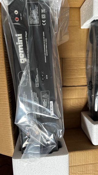 Reproductor DJ Gemini CDX-2250I con USB