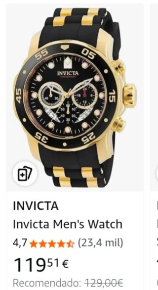 Reloj invicta