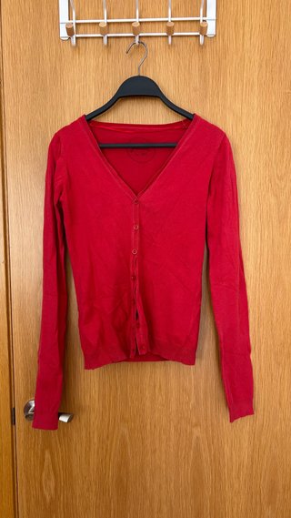 Chaqueta Stradivarius Roja