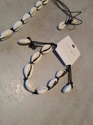 Set Collana e Bracciale Stile Surfista - Nuovi