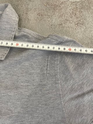 Massimo Dutti Polo Relaxed Fit Faded Pique Clean M