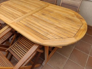 Mesa teca