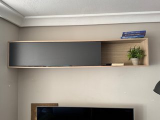 Mueble TV madera y gris! URGE