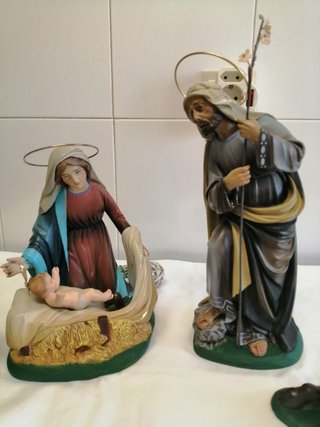 Nacimiento Belén Antiguo completo
