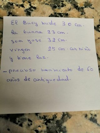 Nacimiento Belén Antiguo completo