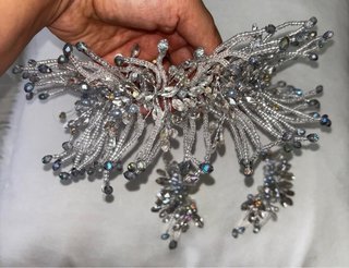 Vestido pedrería boda gitana #boda gitana