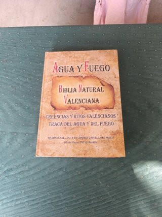 Agua y fuego Biblia natural Valenciana