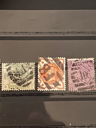 Sellos Reina Victoria 1800