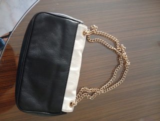Bolso Michael Kors blanco y negro