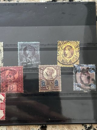Colección de sellos reina Victoria