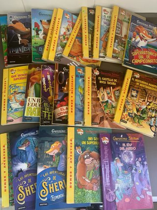 23 Libros Gerónimo Stilton