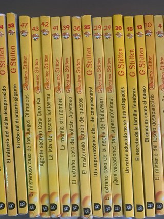 23 Libros Gerónimo Stilton