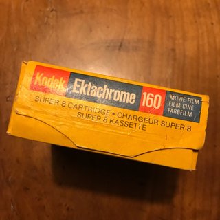 Pelicula virgen Ektachrome 160 Type A Super8.