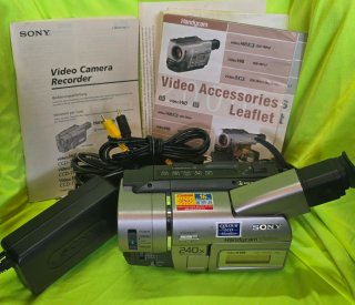 Camara sony handycam video 8